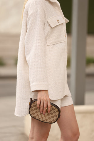 Oversize Jacket And Skirt